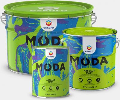 Краска для стен и потолков Moda Absolute Matt база А (2,7л) – фото 10