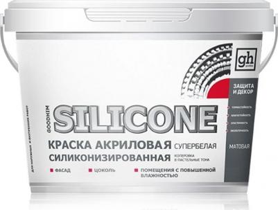 Силиконизированная акриловая краска SILICONE