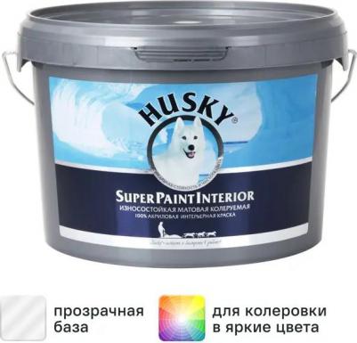 Краска для колеровки интерьерная Super Paint Int прозрачная база С 2.25 л – фото 2