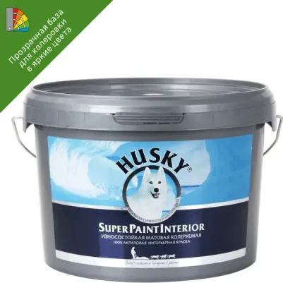 Краска для колеровки интерьерная Super Paint Int прозрачная база С 2.25 л