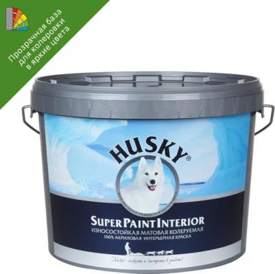 Краска для колеровки интерьерная Super Paint Int прозрачная база С 9 л