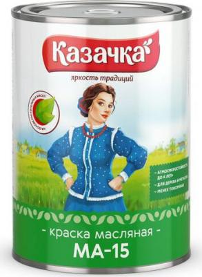 Краска масляная МА-15, глянцевая, 1,9 кг, серая – фото 1