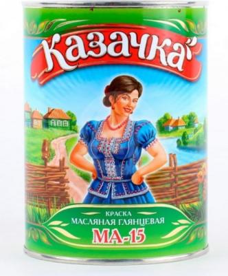 Краска масляная МА-15, глянцевая, 2,8 кг, сурик – фото 3