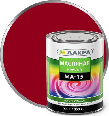 Краска масляная 1,9 кг, красный – фото 4