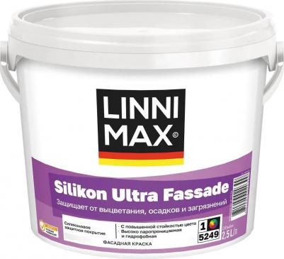 Silikon Ultra Fassade –Cиликоновая защитная краска для бетонных, кирпичных и штукатурных фасадов, в т.ч. штукатурных систем утепления ETICS