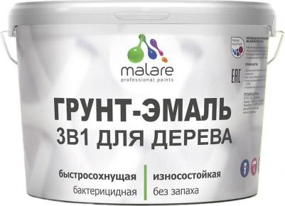 Грунт-Эмаль 3 в 1 это cпециализированная краска-антисептик с добавлением воска для защитно-декоративного окрашивания любых деревянных поверхностей 4660504705861