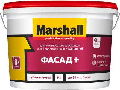 Фасад +, Акриловая краска для наружных и внутренних работ