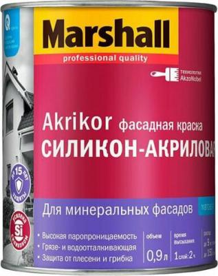 Фасадная силикон-акриловая краска AKRIKOR