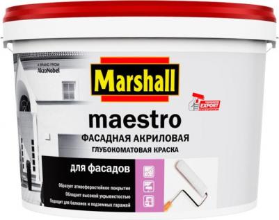 Латексная краска для фасадных поверхностей MAESTRO ФАСАДНАЯ 4607026564507 – фото 1