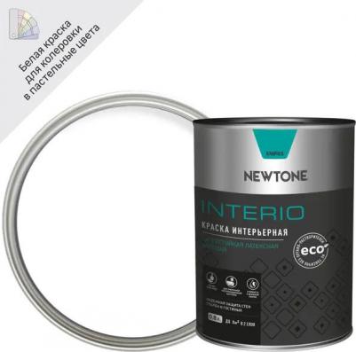 Краска для стен и потолков Interio цвет белый 0.8 л