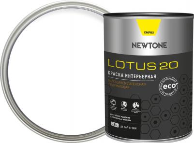 Краска для стен и потолков Lotus 20 цвет белый 0.8 л – фото 3