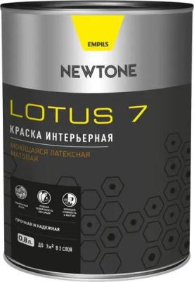 Краска для стен и потолков Lotus 7 цвет белый 0.8 л – фото 4