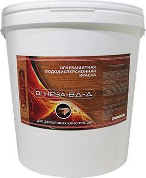 Огнезащитная водно-дисперсионная вспучивающаяся краска для дерева ОГНЕЗА-ВД-Д 4680015401373 – фото 2