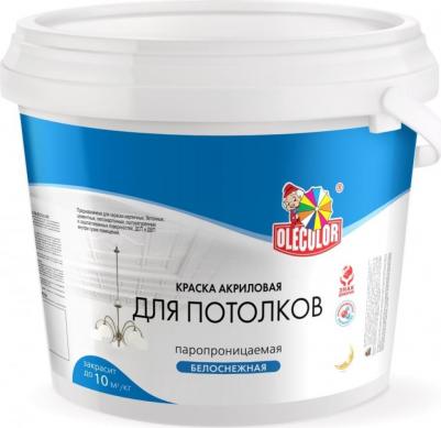 Водно-дисперсионная краска для потолков 4300000039 – фото 2