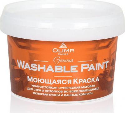Ультрастойкая моющаяся краска для всех типов помещений ГАММА 4690364012113 – фото 1