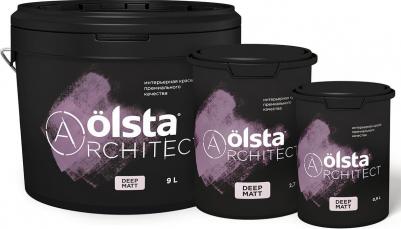 Краска интерьерная Глубокоматовая Белая база A 0.9 л