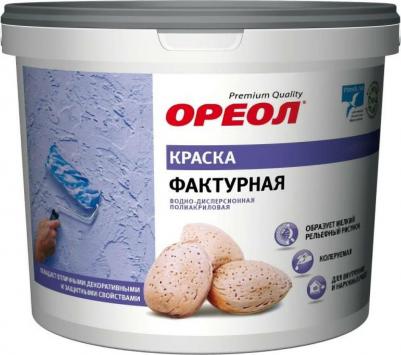 Фактурная полиакриловая водно-дисперсионная краска для наружных и внутренних работ 67709 – фото 3