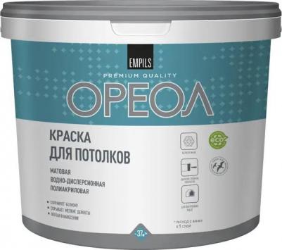 Водно-дисперсионная полиакриловая краска для потолков для внутренних работ 5379