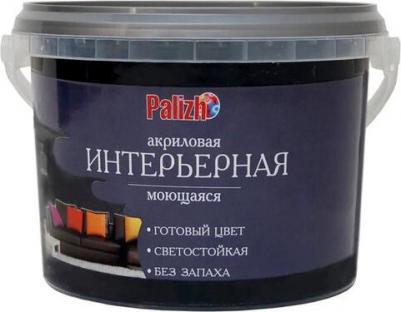 Акриловая интерьерная моющаяся краска тирамису 3,7кг 1/4 – фото 1