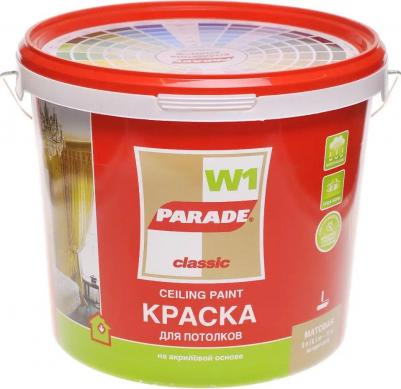 Акриловая краска W1 Идеальный потолок 4603292000930 – фото 2
