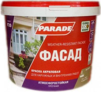 Фасадная краска F20 Фасад – фото 1
