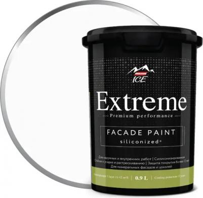 Краска фасадная Extreme матовая цвет белый база А 0.9 л – фото 1