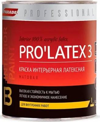 Латексная краска PRO'LATEX Е3 4660006975199 – фото 2