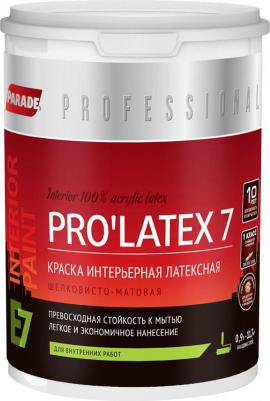Латексная краска PRO'LATEX Е7 – фото 2