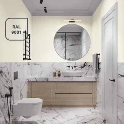 Краска для стен и потолков полуматовая супербелая база А 14 кг – фото 2