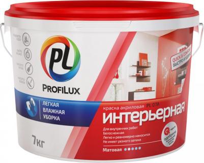 Влагостойкая акриловая краска ВД PL 07А 4607075631113