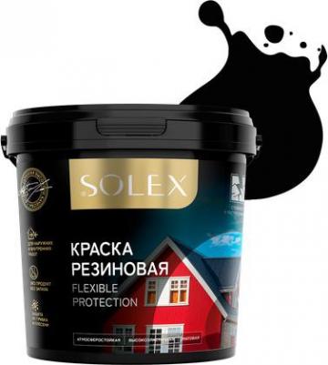 Краска 028819831 черная акриловая для дверей, мебели – фото 1