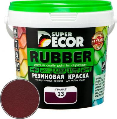 Резиновая краска цвет №13 "Гранат" (1 кг) – фото 4