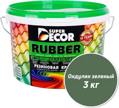 Резиновая краска Rubber №01 Ондулин зеленый 3 кг – фото 15