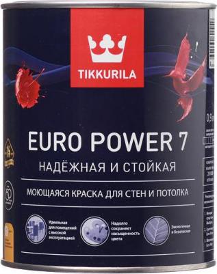 Краска Euro power-7 (700001118) белый 0.9л – фото 5
