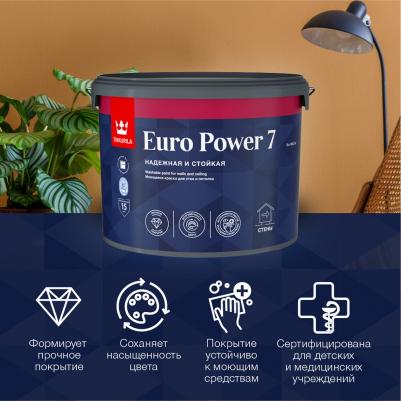 Краска Euro power-7 (700001121) белый 9л – фото 15