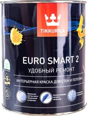 Краска Euro smart-2 700009614 белый 0.9л – фото 2
