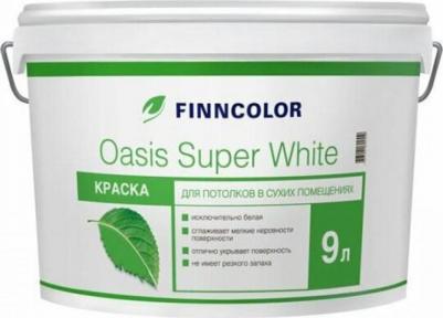 Краска Oasis Super White 700001265 белый 9л – фото 6