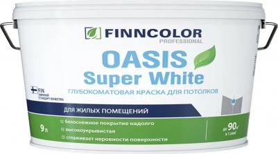 Краска Oasis Super White 700001265 белый 9л – фото 7