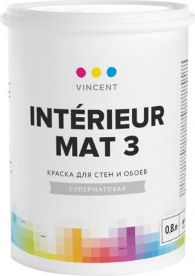Краска для стен.потолка матовая i3 База А 0.9л