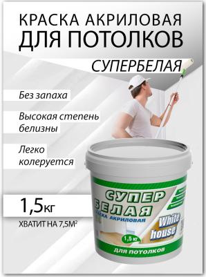 Морозоустойчивая краска для потолков 14203