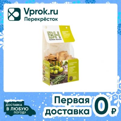 Baker House Хлебцы Baker House Итальянские с розмарином, чесноком, оливковым маслом и морской солью 250 г – фото 8