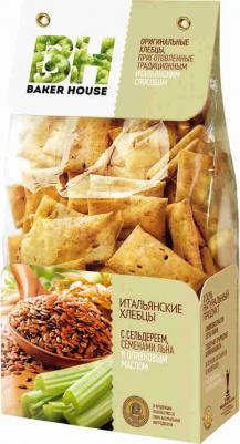 Хлебцы Итальянские с сельдерей/семена льна 250гр – фото 5