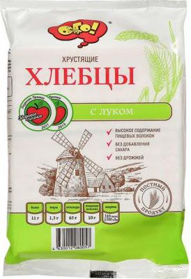 Хлебцы с луком 75 гр – фото 2