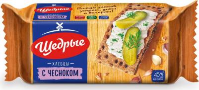 Хлебцы ржаные с чесноком 200 г