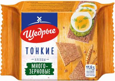 Хлебцы тонкие Многозерновые 170 г – фото 7