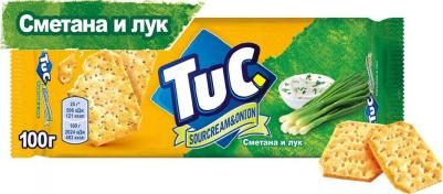 Крекер со вкусом сметаны и лука 100 г – фото 15
