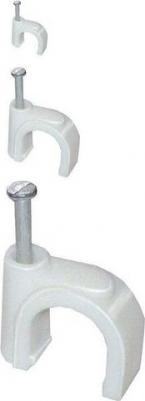 Скоба 4 мм, круглая, пластиковая, 100 шт. USK11-04-100