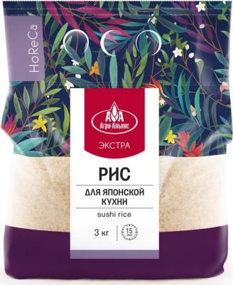 Рис HoReCa для суши 3кг – фото 1