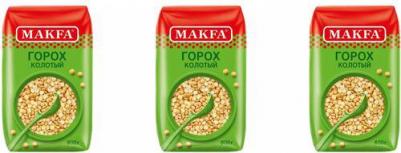 Горох колотый шлиф. 800г х 6 цв. пленка