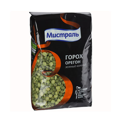 Горох шлифованный зеленый колотый Орегон, 500 г – фото 9